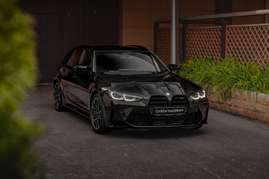 car film wrapping bmw