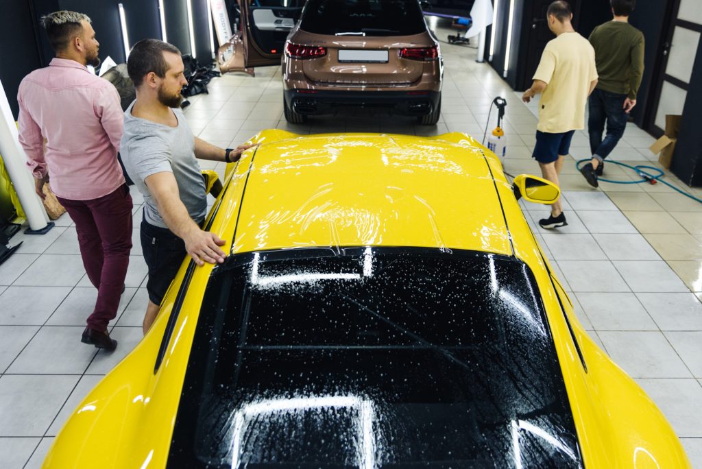 car protective film Porsche 911