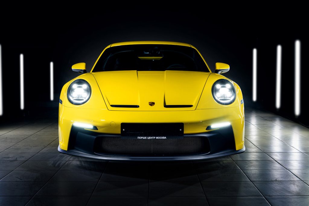 detailing Porsche 911 GT3