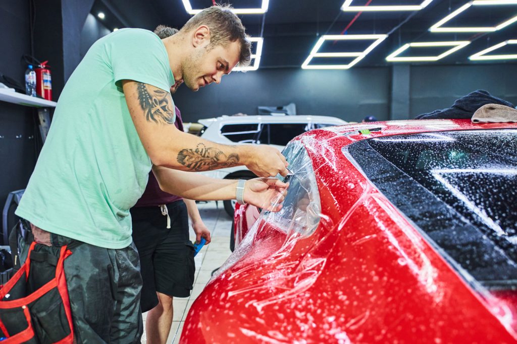 paint protective film porsche