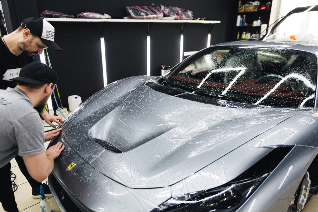 ppf wrap ferrari