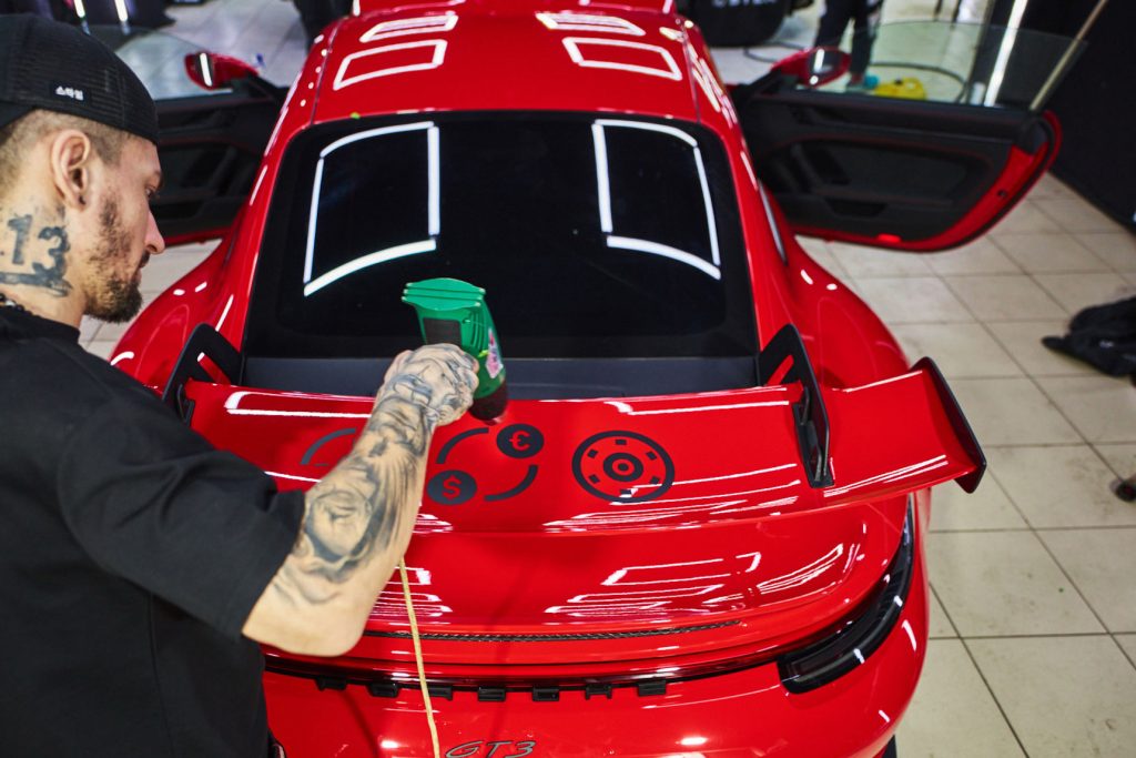 protective film wrapping