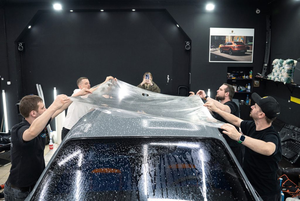 Rolls Royce ghost roof ppf