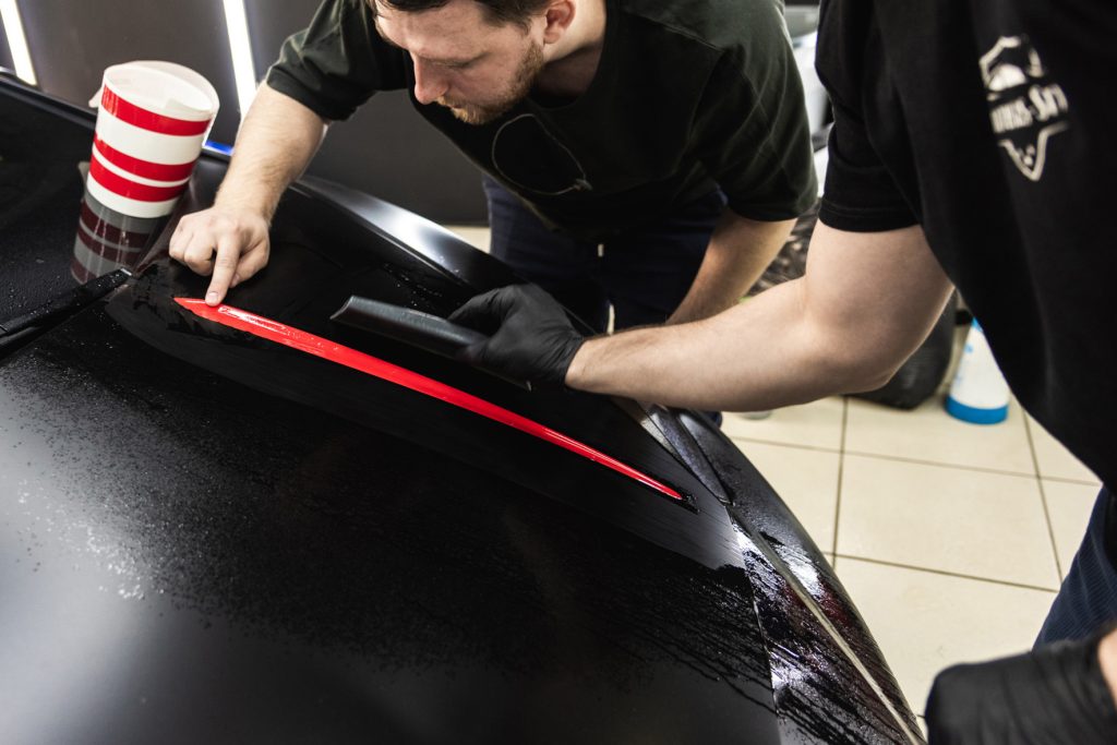 Vehicle vinyl wrap lamborghini