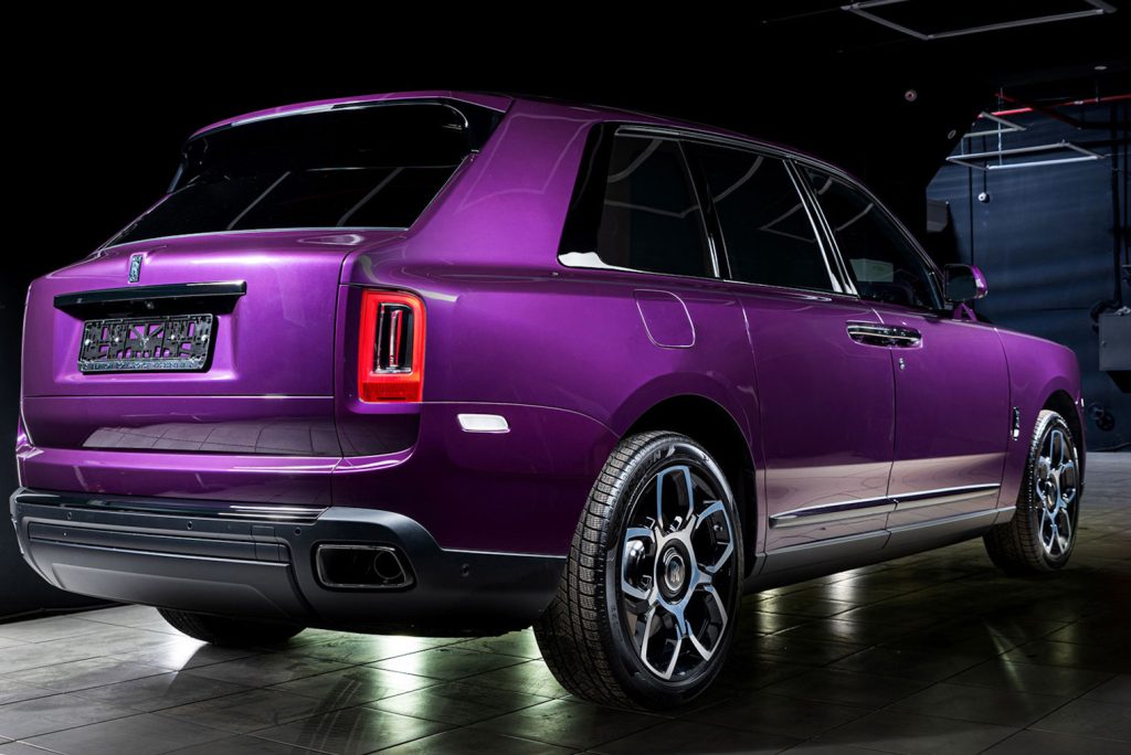 vinyl wrapping rolls royce